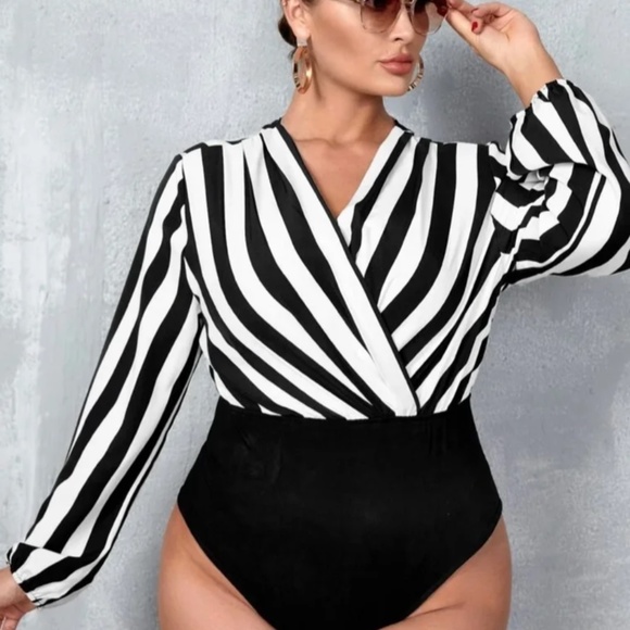 Tops - Plus Size Bodysuit